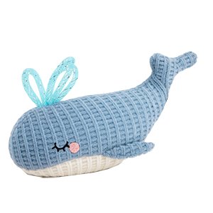 JUGUETE GATO BALLENA CON RUEDAS ARTICULADAS